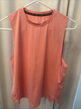 Under Armour Coral Muscle Tank - Rush Performance Sleeveless